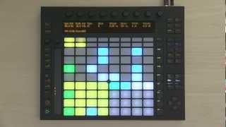 Ableton Push 1 Tutorial Part 2 Making Beats [upl. by Barcroft]