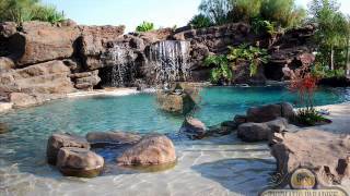 PISCINAS DE LUJO espectaculares playas con rocas y cascadas [upl. by Tadd663]