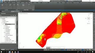 Surface Analysis Geotechnical Module amp Bench on Grading with Civil 3D 2018 [upl. by Martens634]