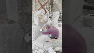 Hexagonal stone installation process [upl. by Aamsa]