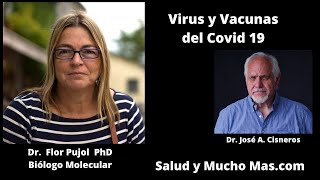 Entrevista con la Dra Flor Pujol sobre el virus y las vacunas del Covid19 [upl. by Lalib434]