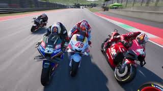 MotoGP™ TEST CAMERA ONBOARD BIKE 📹🏍️  crash 🤕😗🤗🙏  GAMEPLAY  PS4 [upl. by Tilney]