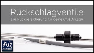 Rückschlagventil an einer CO2 Anlage  AquaOwner [upl. by Sclater]