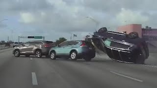 Teens Involved in Car Crash That Was Like a Movie Scene [upl. by Lyssa71]