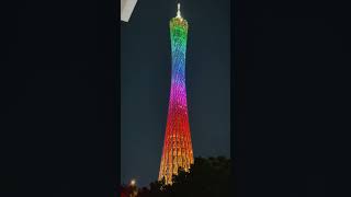 Guangzhous Most Iconic Tower Experience at Night Revealed [upl. by Fendig]