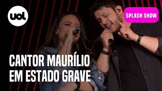 Sertanejo Maurílio da dupla com Luiza tem parada cardíaca e é internado em UTI [upl. by Jonie998]