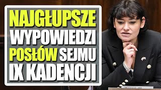 Najgłupsze wypowiedzi posłów IX kadencji Sejmu 20192023 [upl. by Eimrots555]