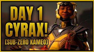 DAY 1 CYRAX MADE THEM ALL QUIT  Cyrax Gameplay [upl. by Constantia]