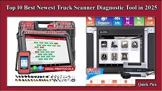 ✅ Top 10 Best Newest Truck Scanner Diagnostic Tool in 2025 [upl. by Lavery]