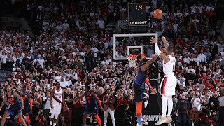 Damian Lillard Hits EPIC GameWinner  April 23 2019 [upl. by Dnama175]