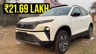 Tata Harrier Adventure plus 2024 On Road Price Features Interior and Exterior Review [upl. by Anyzratak]