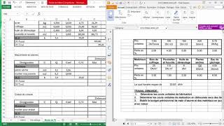 Exercice étude de prix déboursé sec [upl. by Cavill]