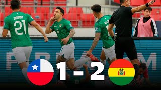 CHILE vs BOLIVIA 12  RESUMEN y GOLES  Eliminatorias 2024 [upl. by Yeliah58]