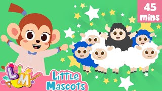 Baa Baa Black Sheep  Wash Away  more Little Mascots Nursery Rhymes amp Kids Songs [upl. by Simara2]