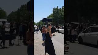 La Santa Baldana una performance basada en la provocació desfila pels carrers de Tortosa [upl. by Nalek]