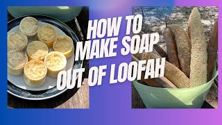 How to Make Soap with Loofah [upl. by Htehpaj]