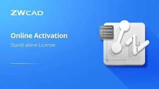 Standalone License Online Activation  ZWCAD Activation Tutorial [upl. by Yasnil]