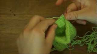 Socken stricken  Teil 2 Die Ferse [upl. by Ming]