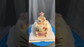 Cake Decorating 🎂 cake cakerecipe cakedesign Shorts youtubeshorts subscribevirallikeyoutube [upl. by Anairt]