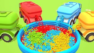 Car cartoons full episodes amp Street vehicles cartoon for kids Helper cars for kids amp Leo the Truck [upl. by Janis]