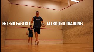 Erlend  Allround Training clips [upl. by Eninnaej773]