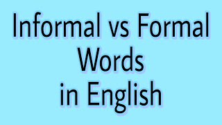 Informal vs Formal shorts ytshorts english learning trending TaniaTeachesEnglish education [upl. by Elvie]