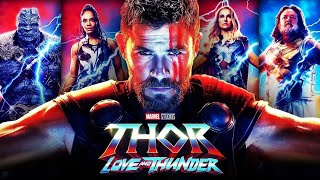 Thor Love and Thunder 2022 Movie  Chris Hemsworth Christian Bale Tessa T  Review and Facts [upl. by Weinshienk]