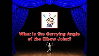 What is the carrying angle of the elbow joint [upl. by Jarrett]