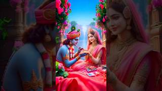 Radha Krishna love status 🌹💝🌹 [upl. by Henn]