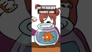 My pet fish 🐟 trending animation shorts animationmeme fyp procreate [upl. by Seira172]