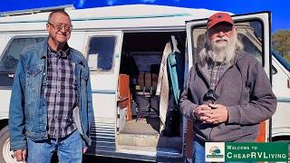 Van Life Freedom Living Off 1500 Social Security in a 1991 Conversion Van [upl. by Hara]