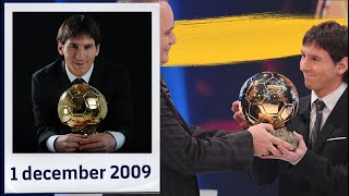 BEHIND THE SCENES 10 years since Messis first Ballon dOr [upl. by Ahseetal]