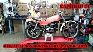 Restauración Montesa Cota 247  Capítulo 1 [upl. by Furlani]