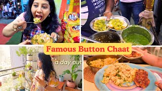 Food Vlog ❤️Ulhasnagar Ka Famous Button Chaat Ke Aage Sab Kuch Fika The Best Street Food Of India [upl. by Olracnaig]