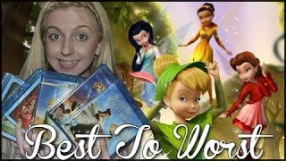 Tinkerbell Movies Best To Worst 16 [upl. by Eemiaj]