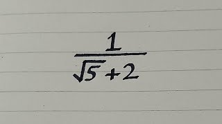 Rationalize the denominator  1√52 [upl. by Nogam550]