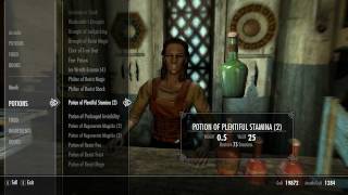 Skyrim Guides How to powerlevel Alchemy and Speechcraft in Skyrim [upl. by Odey410]