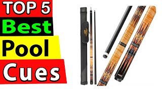 Best Pool Cues Review 2025 TOP 5 [upl. by Bander]