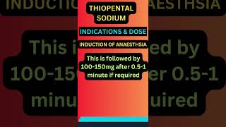 THIOPENTAL SODIUM [upl. by Elpmid]