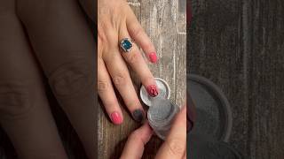 EASY FLAME NAIL ART 🔥 nails nailart naildesign [upl. by Bellaude]