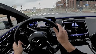 2024 MERCEDES EQE 300 EV  Interior Exterior amp POV Test Drive [upl. by Negyam761]