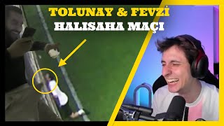 Tolunay Ören Kontravolta Fevzi İle Yaptığı Halısaha Maçını İzliyor TolunayOren [upl. by Afra]