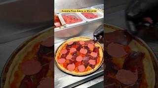 Anatolia Pizza’da Pastırmalı Pizza Yedik food reklam [upl. by Ordnas39]