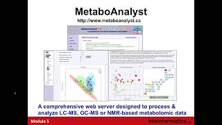 Metabolomic Data Analysis using MetaboAnalyst [upl. by Yreved]