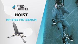 Hoist HF5165 7 Position FID Bench  Fitness Experience [upl. by Southworth]