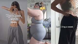 Tiktok Weight Loss Transformation Compilation 💪🔥 [upl. by Ryle]