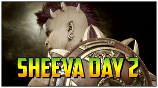 MORE SHEEVA 1 Ranked Player Uses Sheeva  Mortal Kombat 11  Sheeva Ranked Matches 2 [upl. by Oraneg289]