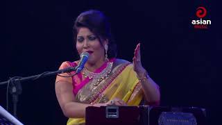 Isaray Sis Diye Amake Dekho Na  Rizia Parvin Asian TV Live Performance  Asian TV Music [upl. by Irish]