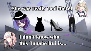 ENG SUB AkinaKohane thinks Tanabe RuiMafuyu is really cool  project sekai [upl. by Aneehs]