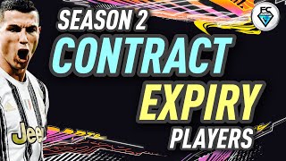 FIFA 21 SEASON 2 CONTRACT EXPIRY PLAYERS [upl. by Ertsevlis]